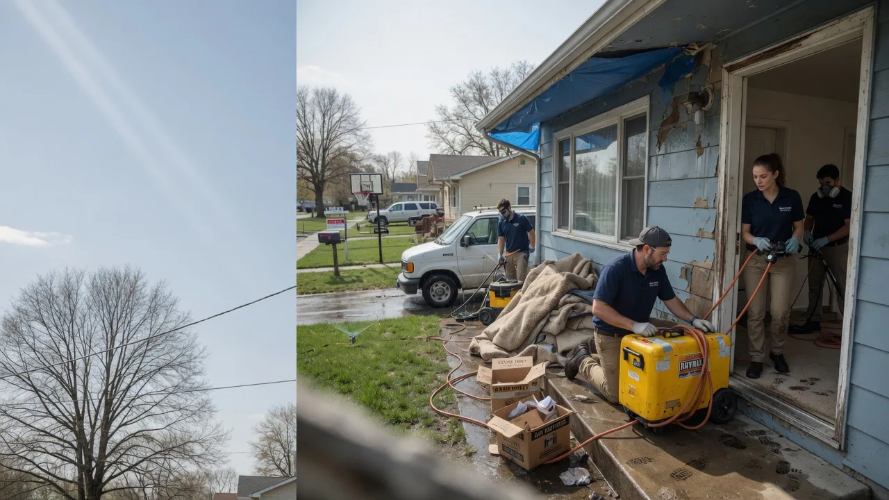 Basement Flood Cleanup in Lake Fork, IL near me